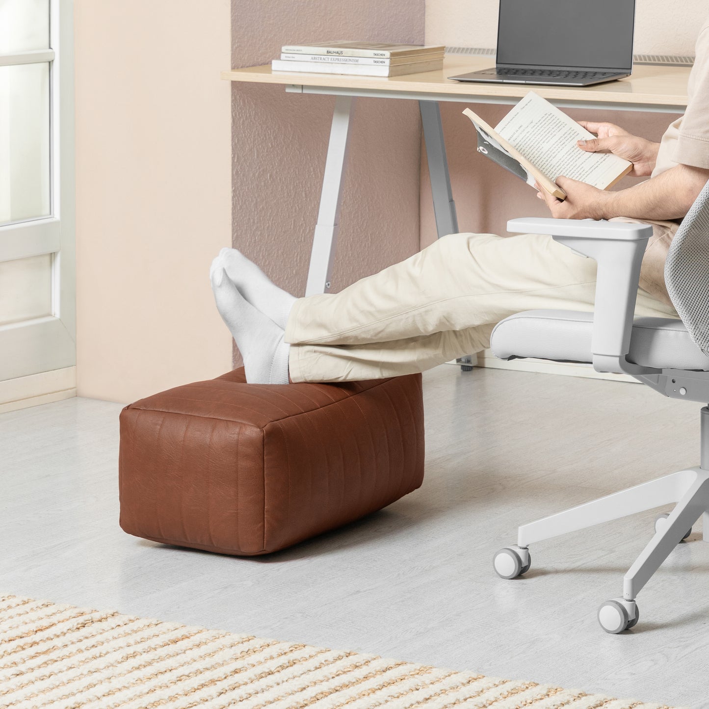 Florence Footrest - Cognac