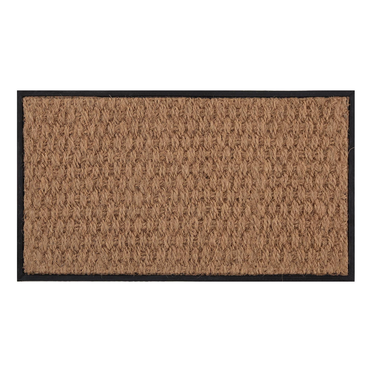 Anji Mountain Natural & Recycled Rubber Boot Tray with Tan Coir Insert
