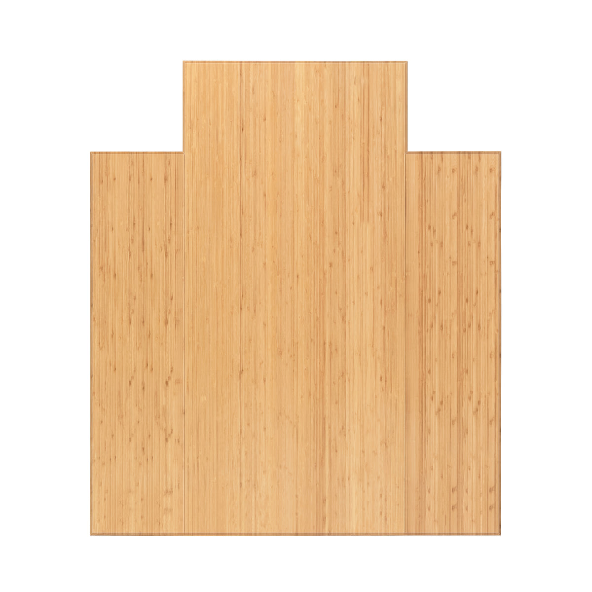 Plush Bamboo Chair Mat (With Lip)
