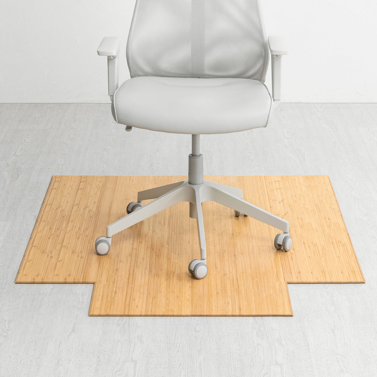 Plush Bamboo Chair Mat (With Lip)