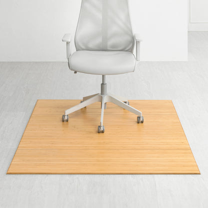 Plush Bamboo Chair Mat (No Lip)