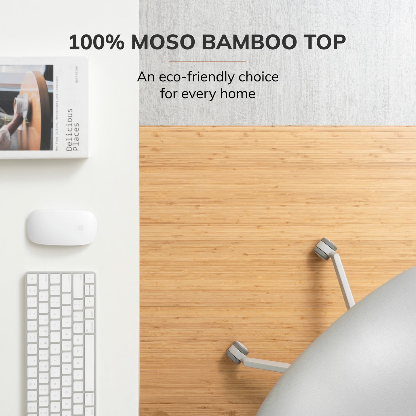 Plush Bamboo Chair Mat (No Lip)