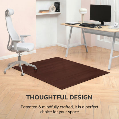 Plush Bamboo Chair Mat (No Lip)