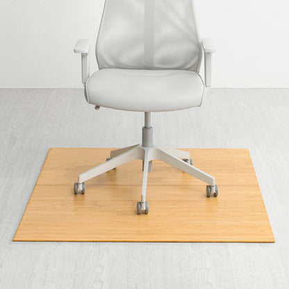 Plush Bamboo Chair Mat (No Lip)