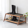 Load image into Gallery viewer, Wooden Boot Tray (Double Tier) - Madagascar (005)