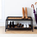 Load image into Gallery viewer, Wooden Boot Tray (Double Tier) - Shangri-La (015)