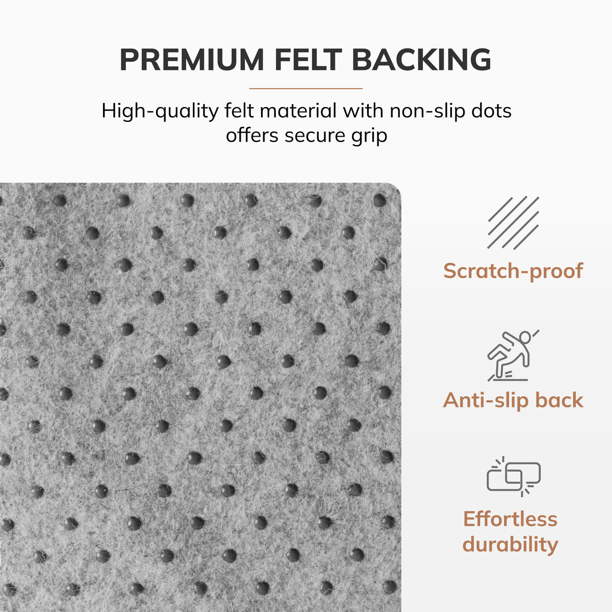 Deluxe Bamboo Chair Mat (With Lip)
