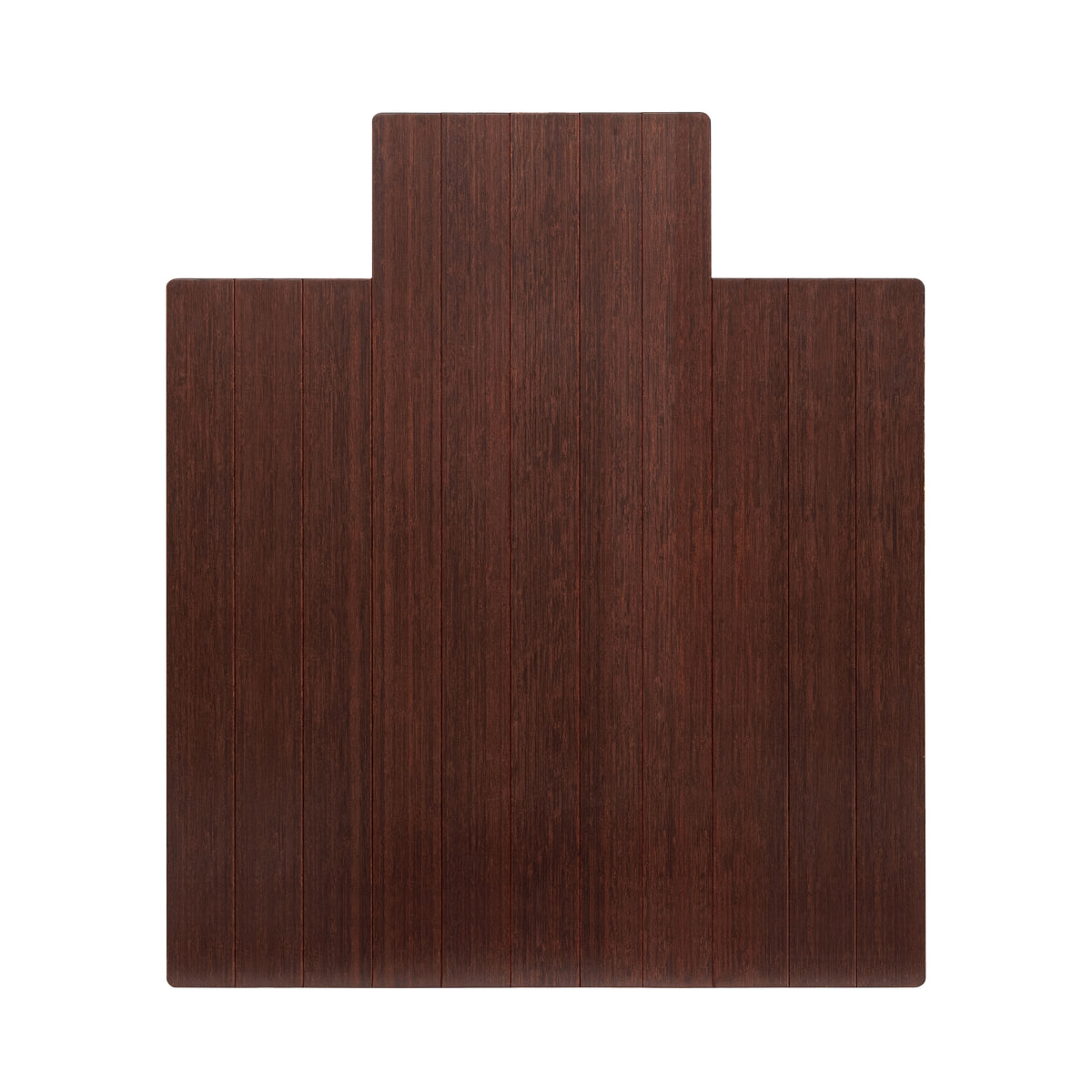 Deluxe Bamboo Chair Mat (With Lip)