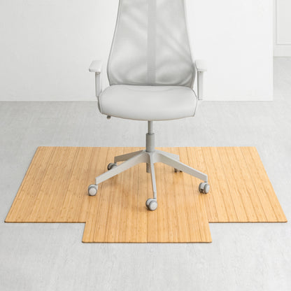 Standard Bamboo Chair Mat (With Lip)