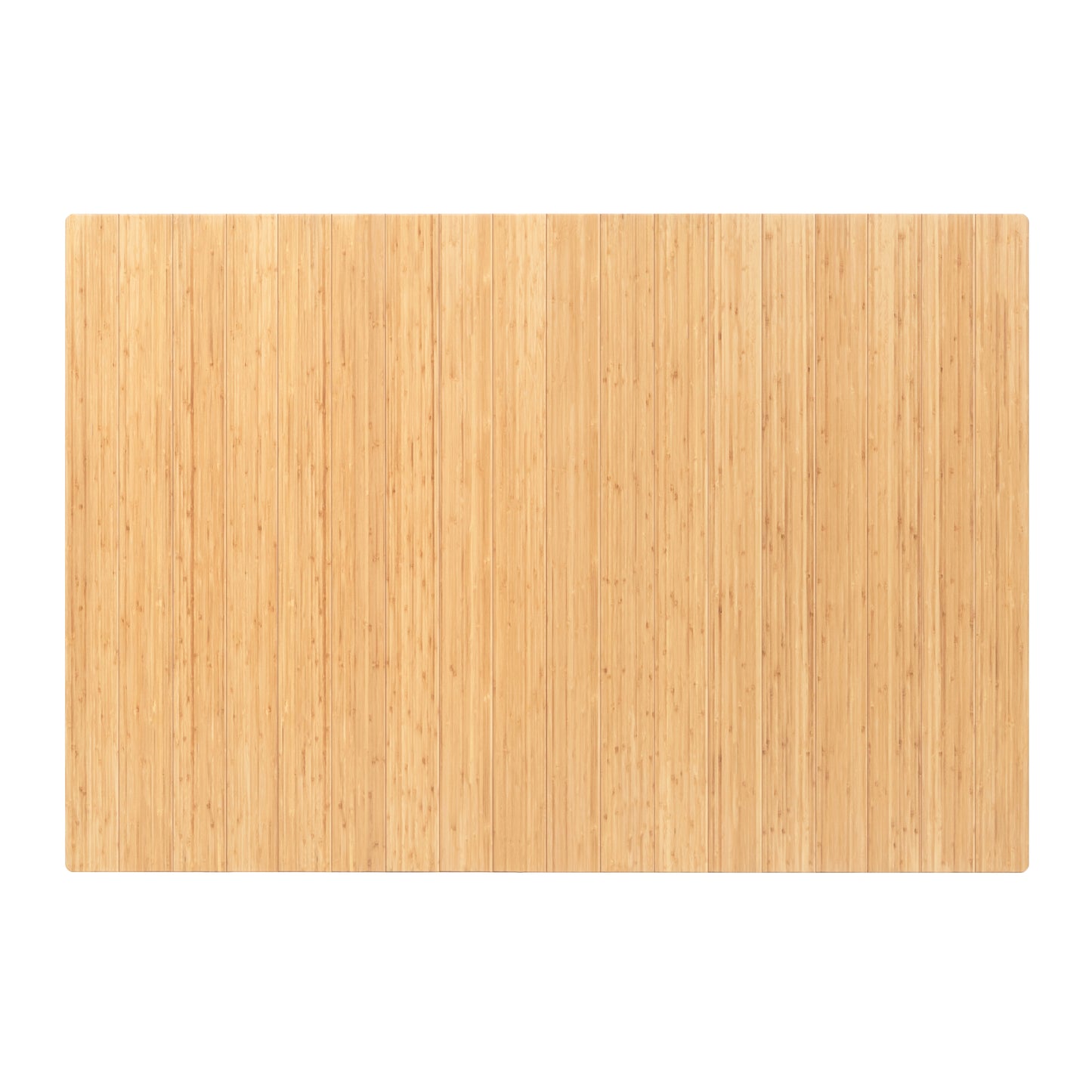 Deluxe Bamboo Chair Mat (No Lip)
