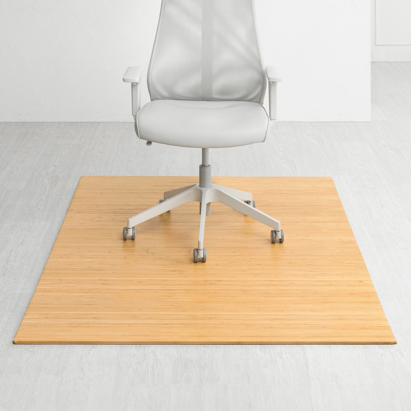 Deluxe Bamboo Chair Mat (No Lip)