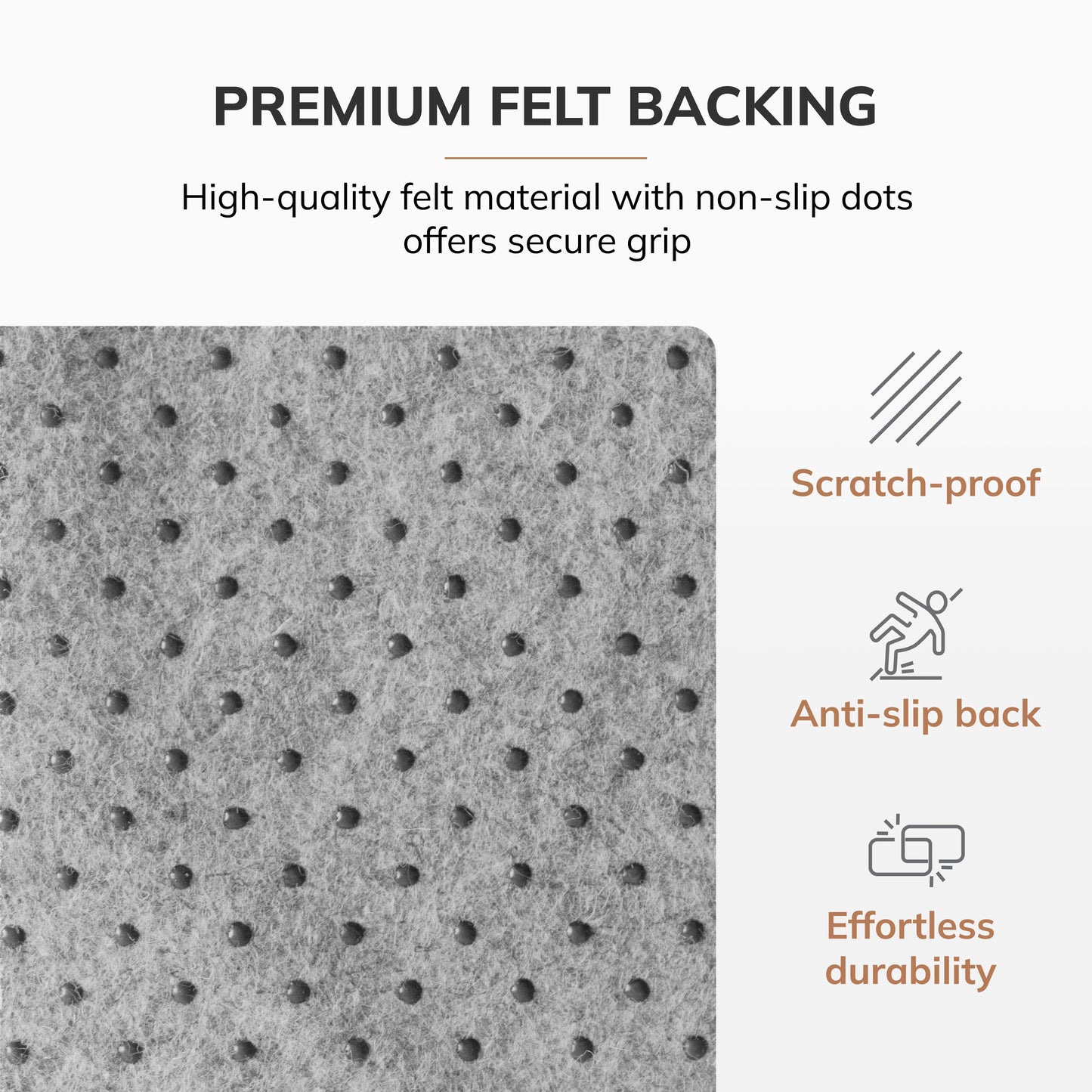 Deluxe Bamboo Chair Mat (No Lip)