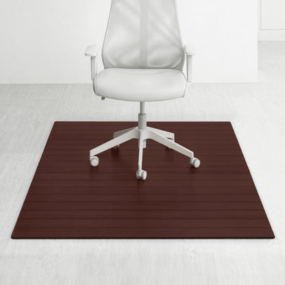 Deluxe Bamboo Chair Mat (No Lip)