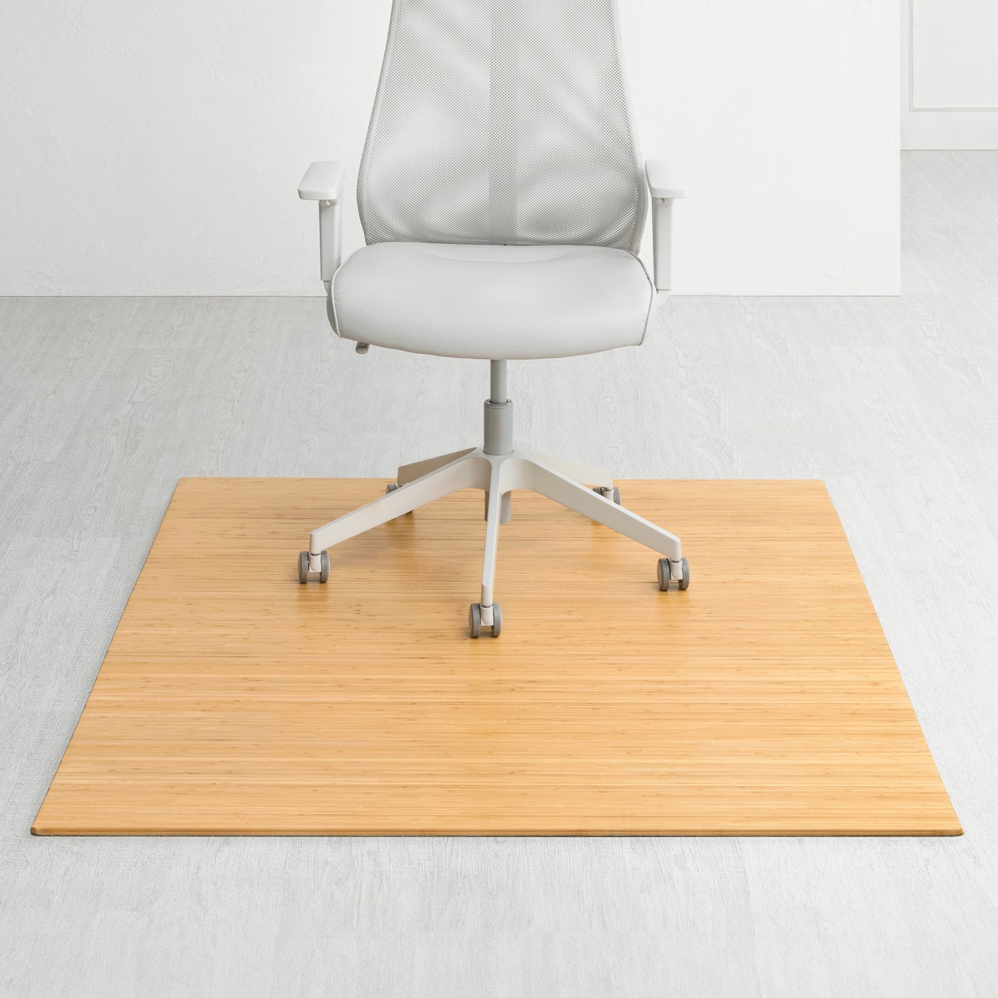 Deluxe Bamboo Chair Mat (No Lip)