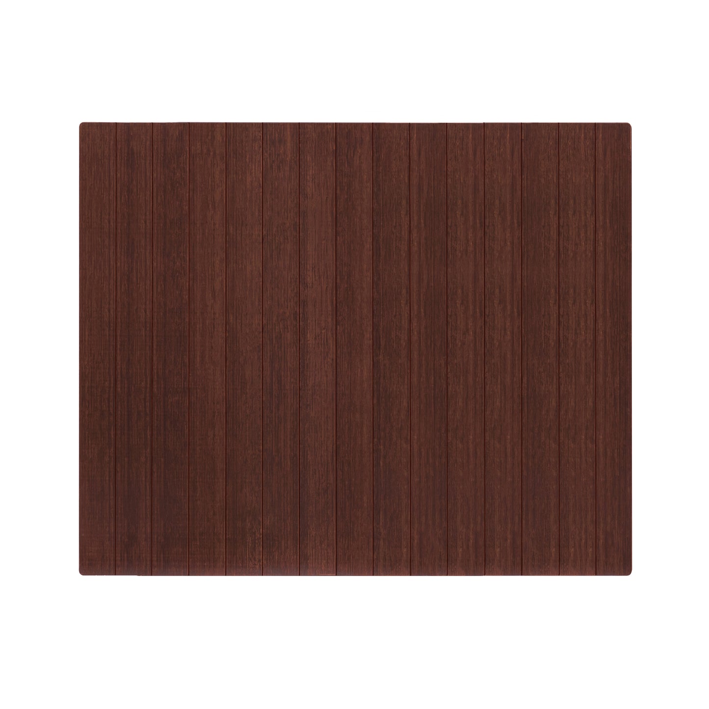 Deluxe Bamboo Chair Mat (No Lip)