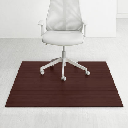 Deluxe Bamboo Chair Mat (No Lip)