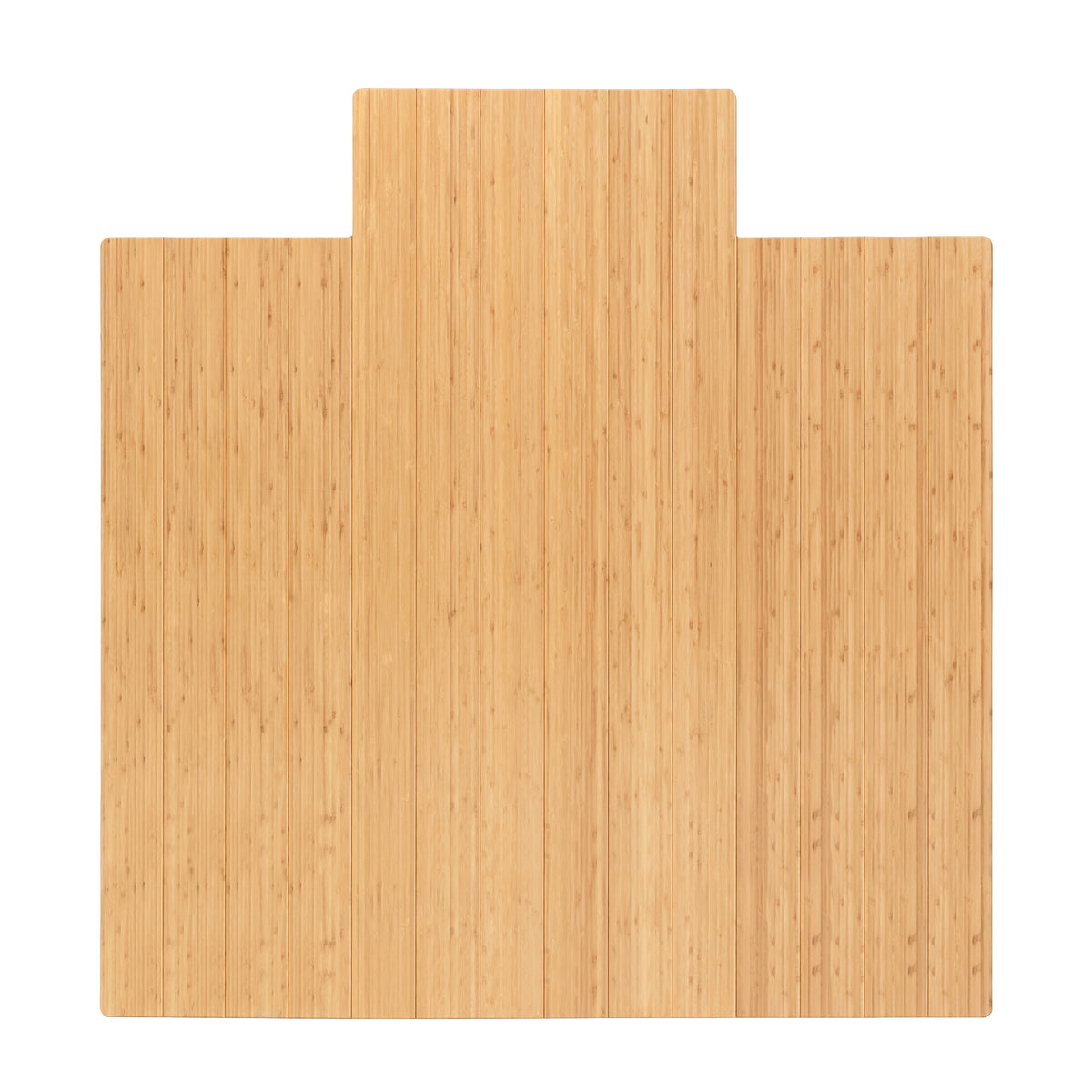 Deluxe Bamboo Chair Mat (With Lip)