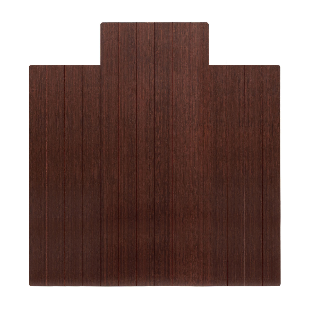 Deluxe Bamboo Chair Mat (With Lip)