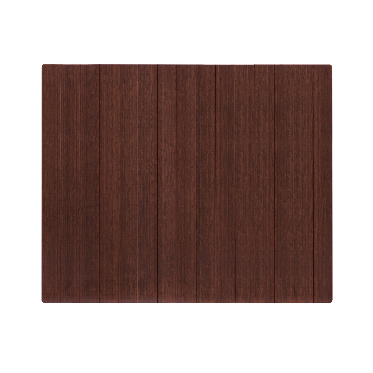 Deluxe Bamboo Chair Mat (No Lip)