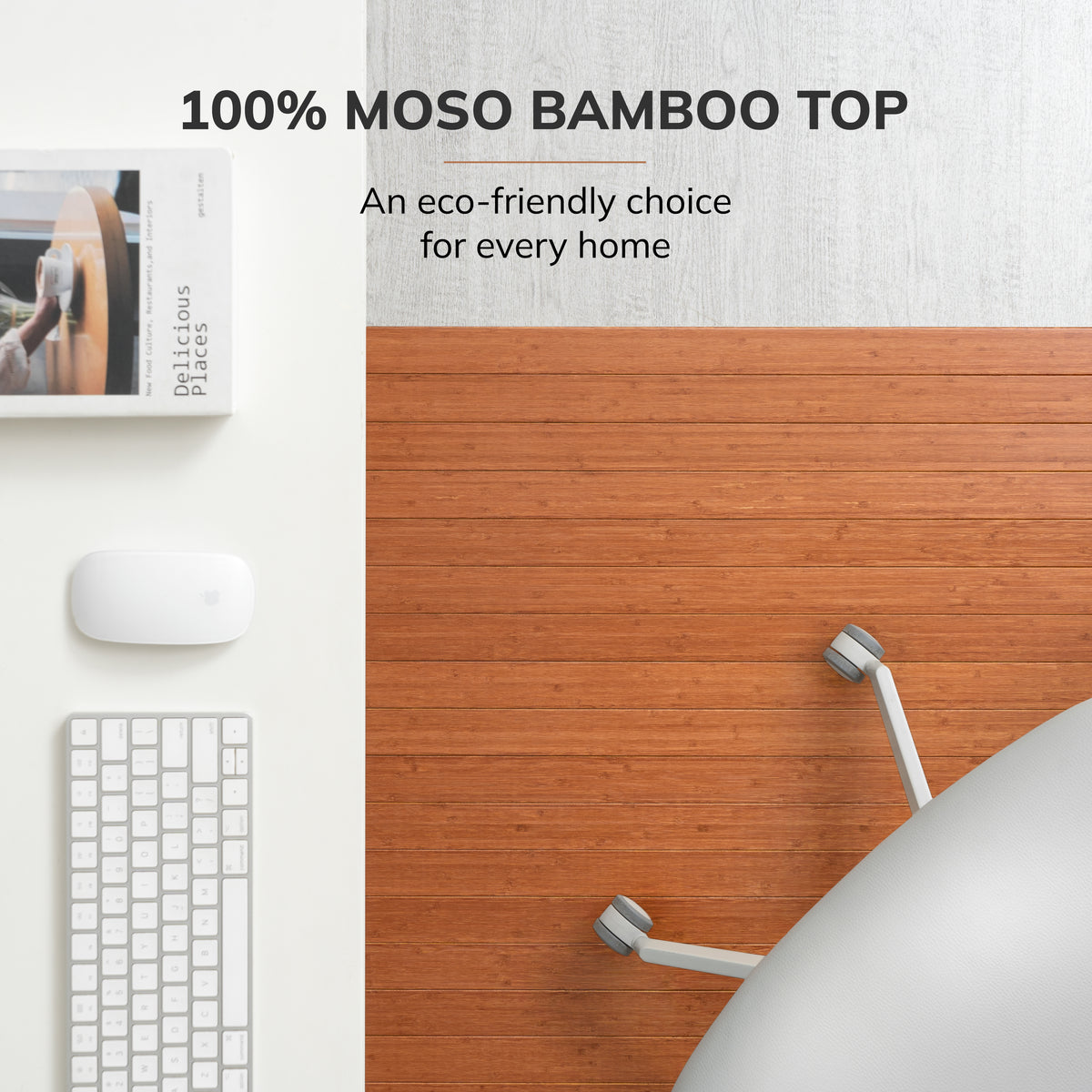 Standard Bamboo Chair Mat (No Lip)