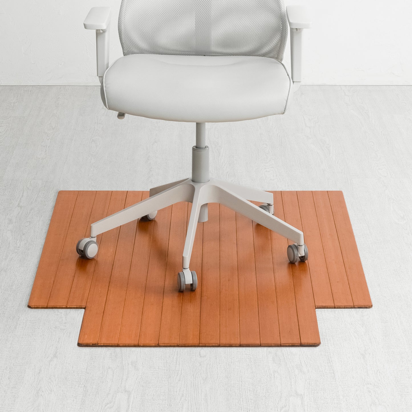 Standard Bamboo Chair Mat (With Lip)