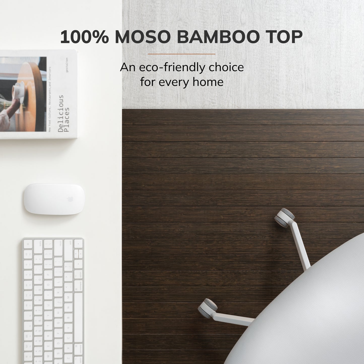 Standard Bamboo Chair Mat (With Lip)