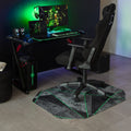 Load image into Gallery viewer, Cracked Ice Green Gaming Rug&#39;d Chair Mat™