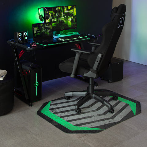 Prizm Green Gaming Rug'd Chair Mat™