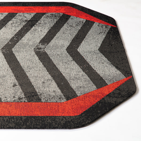 Prizm Red Gaming Rug'd Chair Mat™