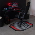 Load image into Gallery viewer, Prizm Red Gaming Rug&#39;d Chair Mat™