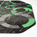Load image into Gallery viewer, Refracted Green Gaming Rug&#39;d Chair Mat™
