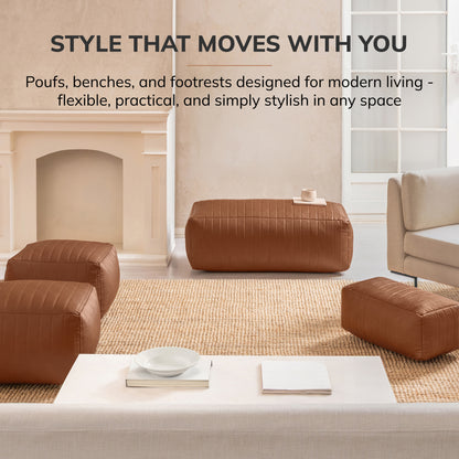 Florence Bench - Camel