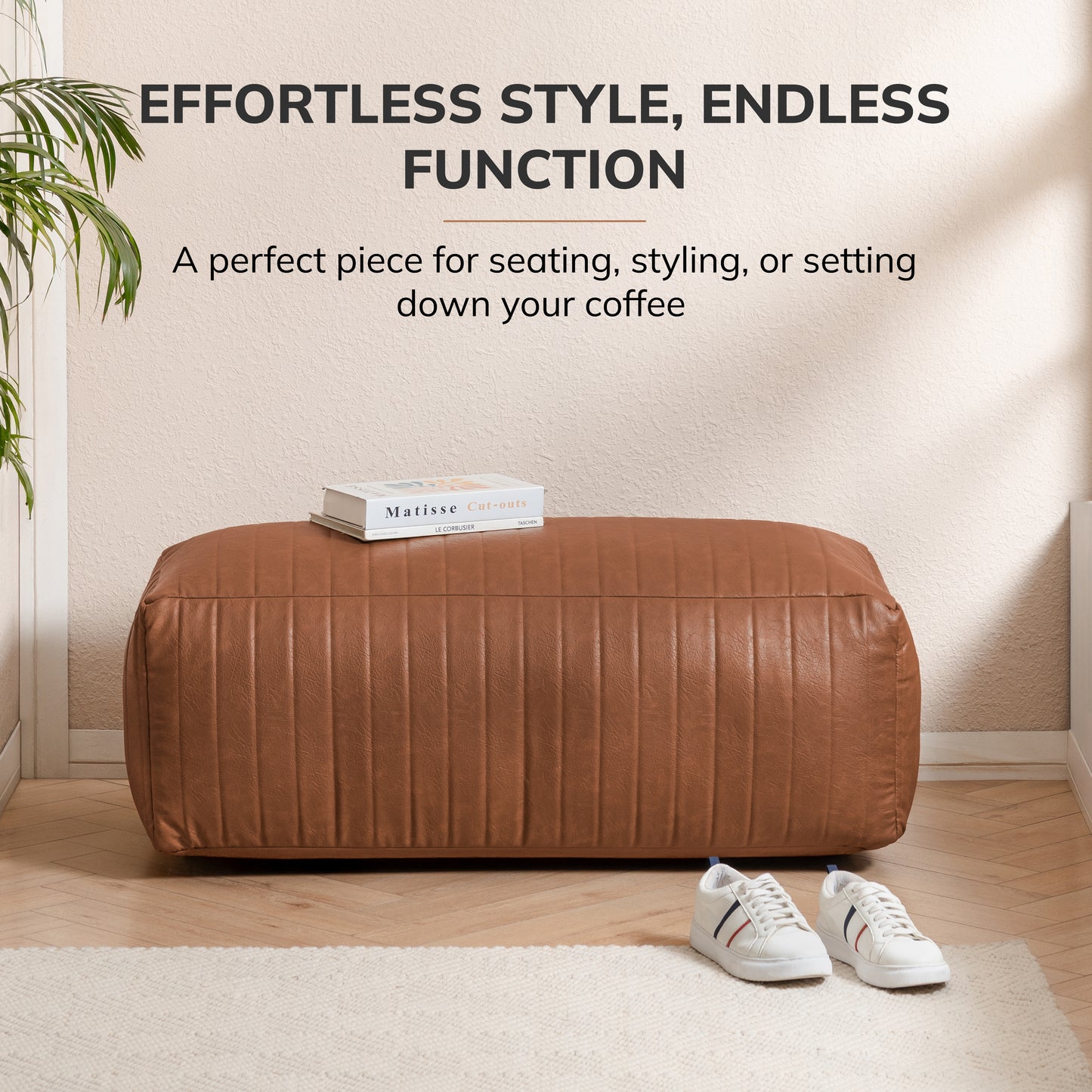 Florence Bench - Camel