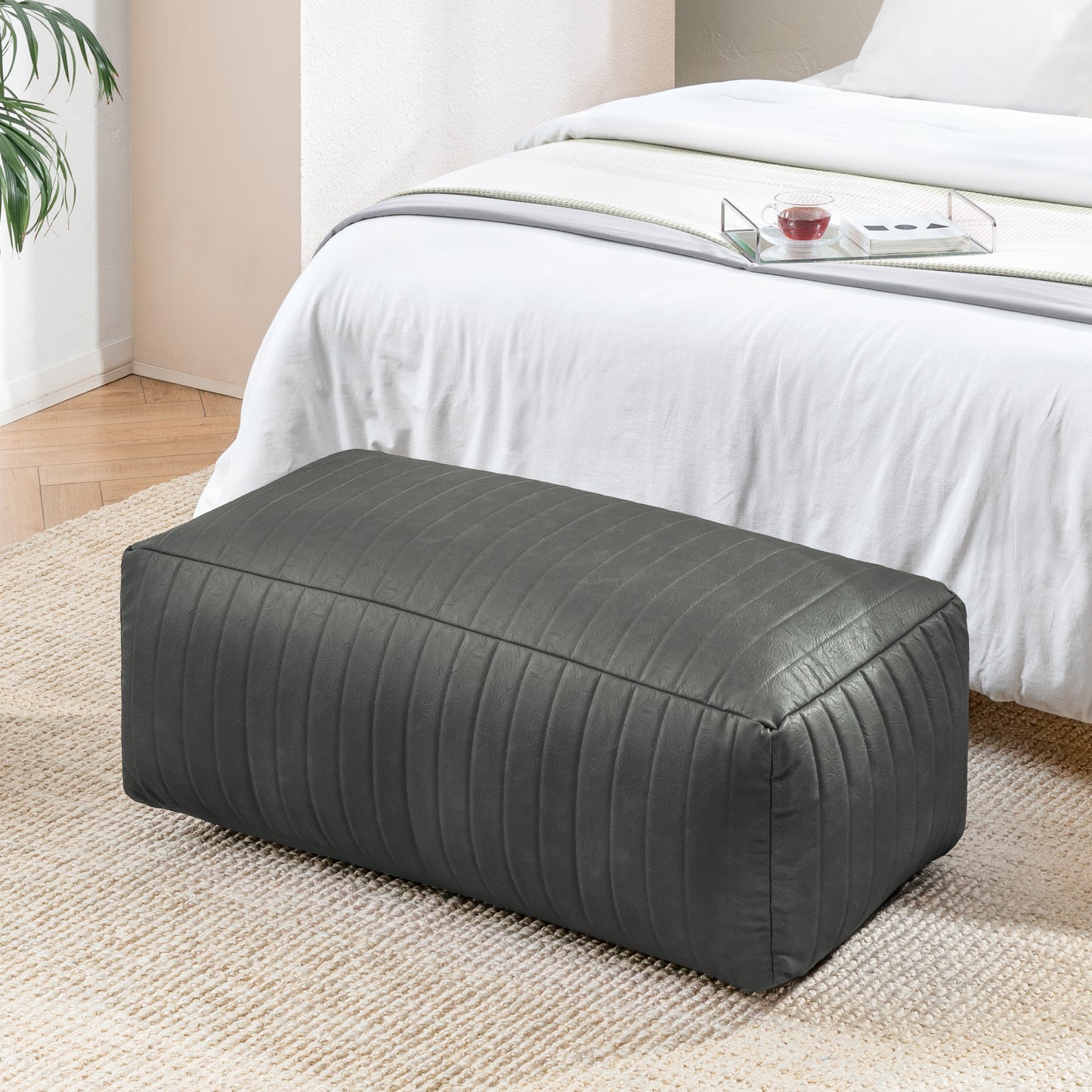 Florence Bench - Gray