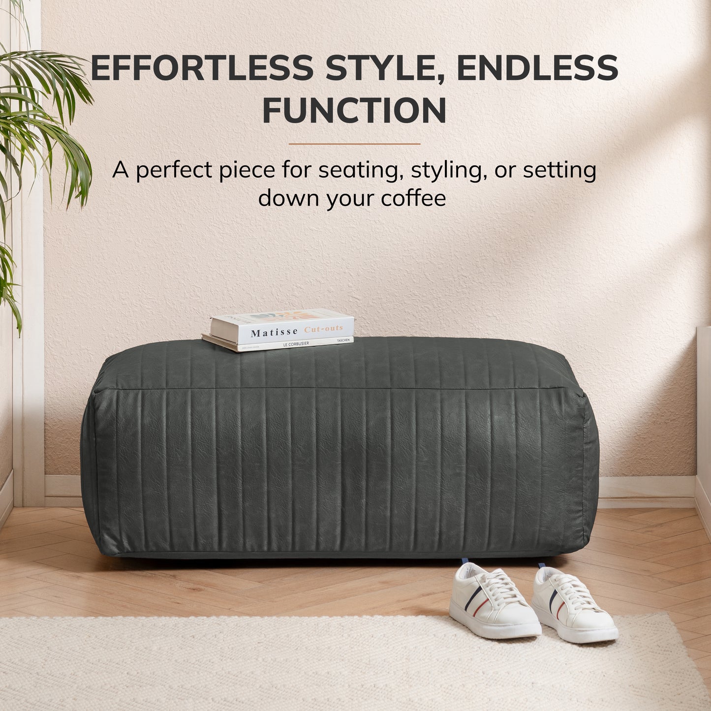 Florence Bench - Gray