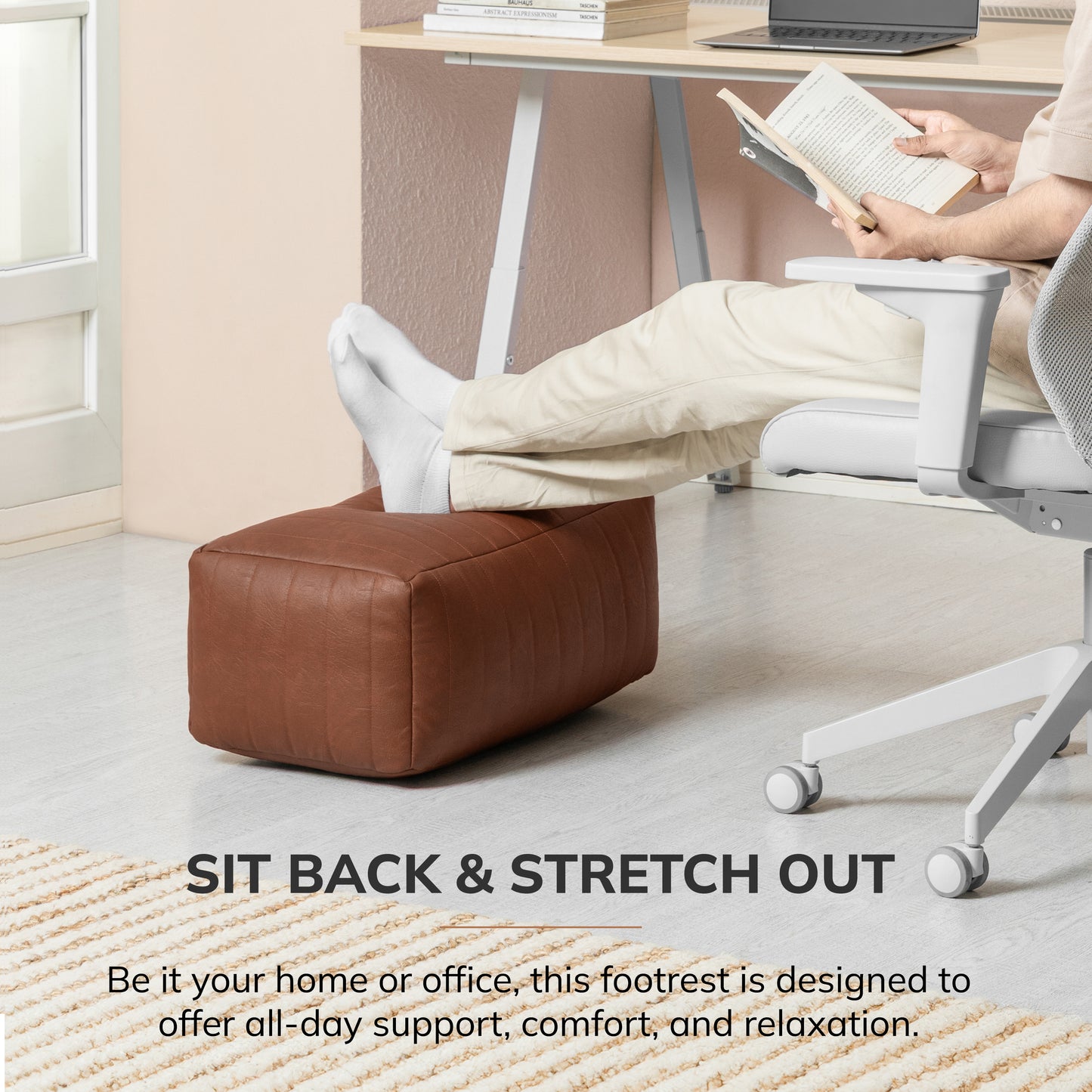 Florence Footrest - Cognac