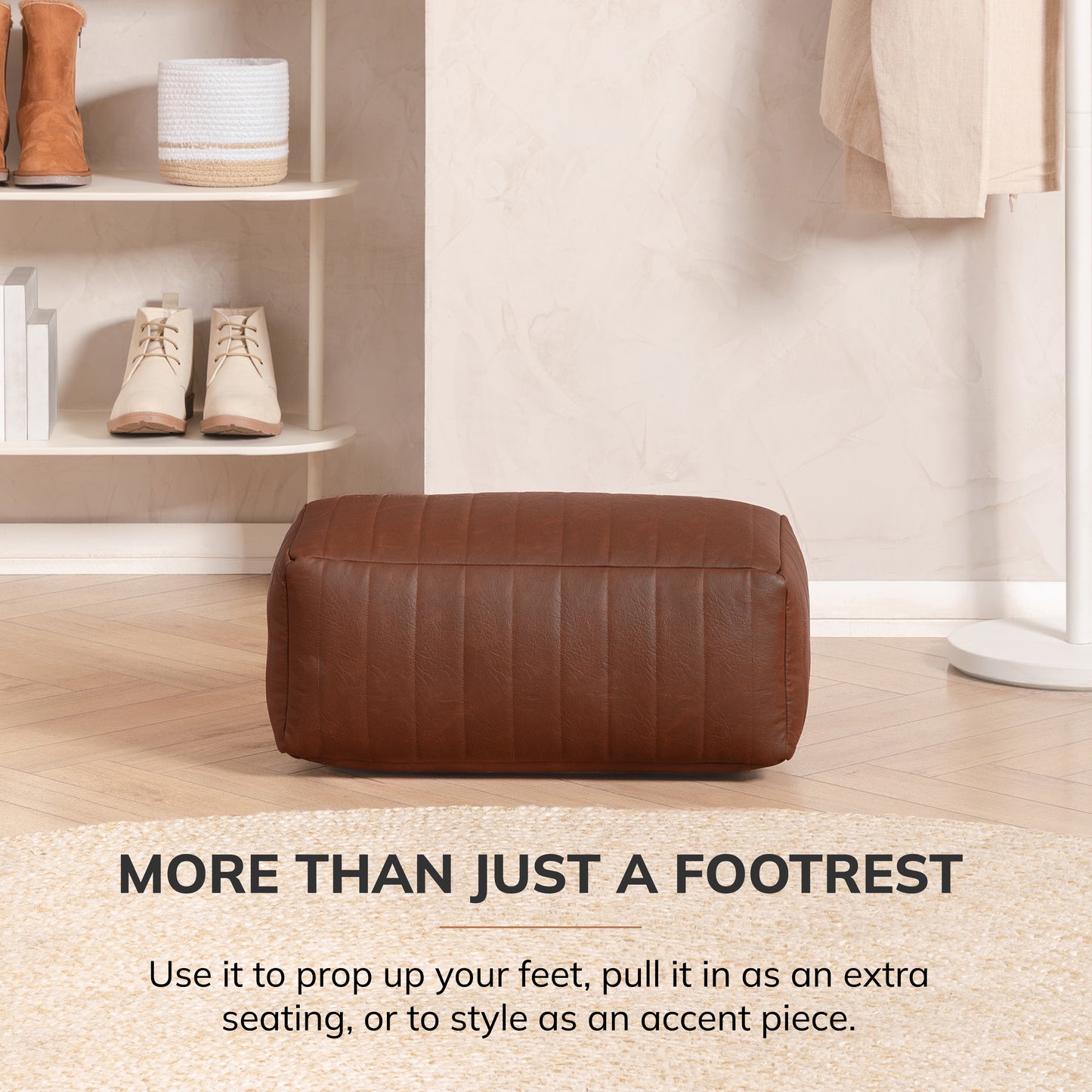 Florence Footrest - Cognac