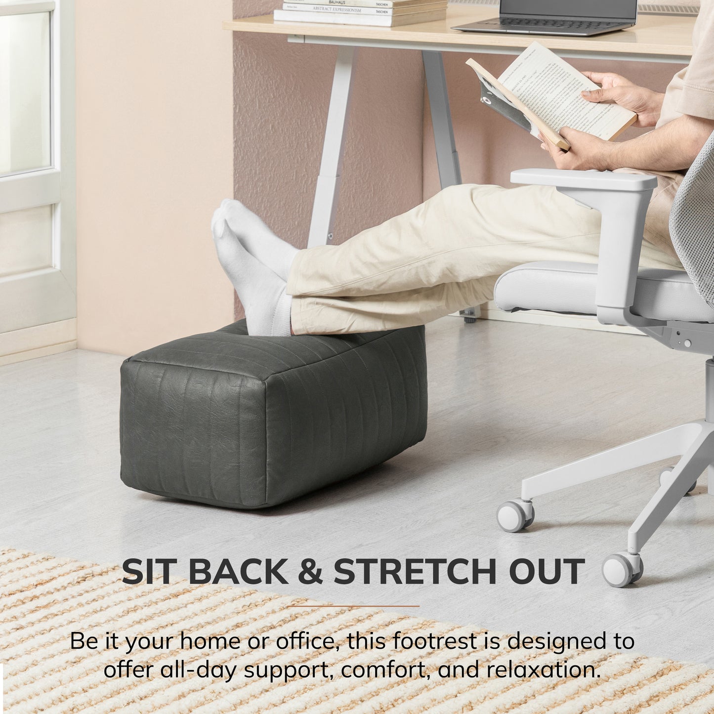 Florence Footrest - Gray
