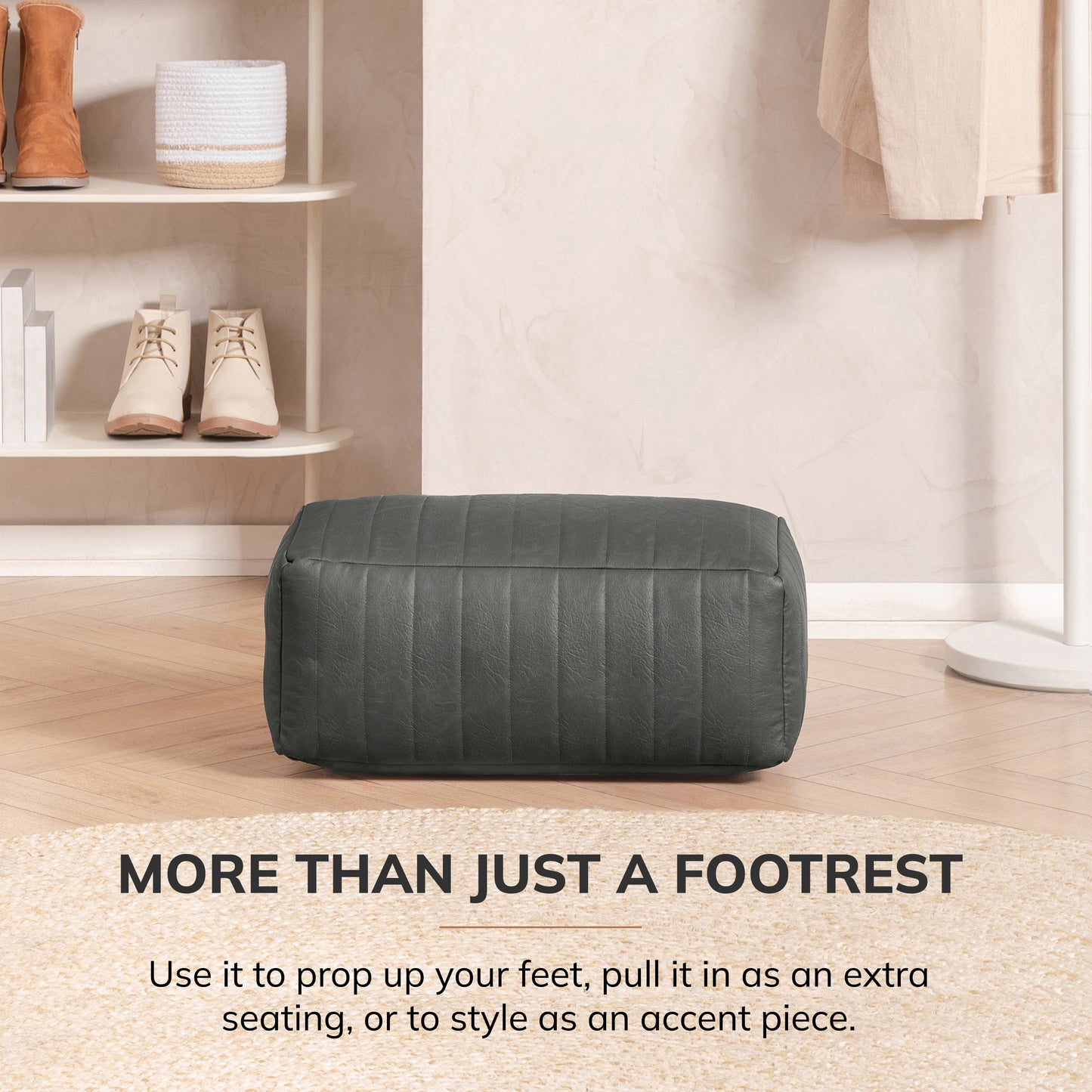 Florence Footrest - Gray