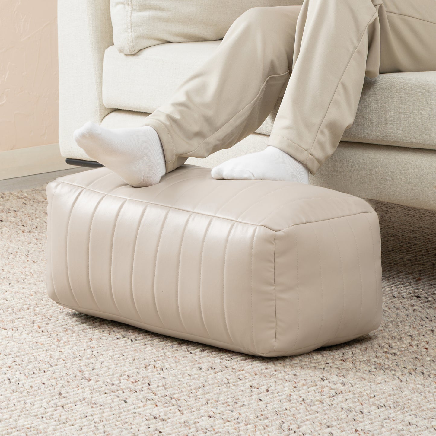 Florence Footrest - Cream