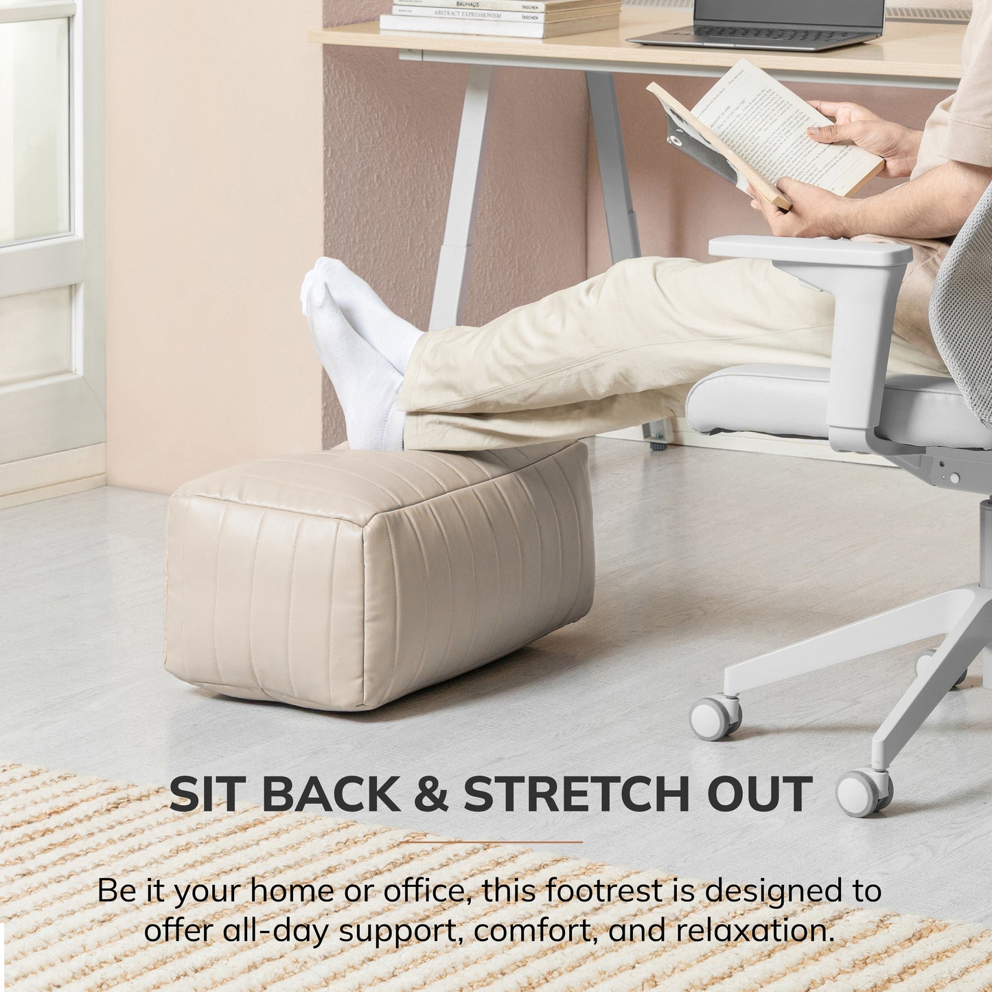 Florence Footrest - Cream