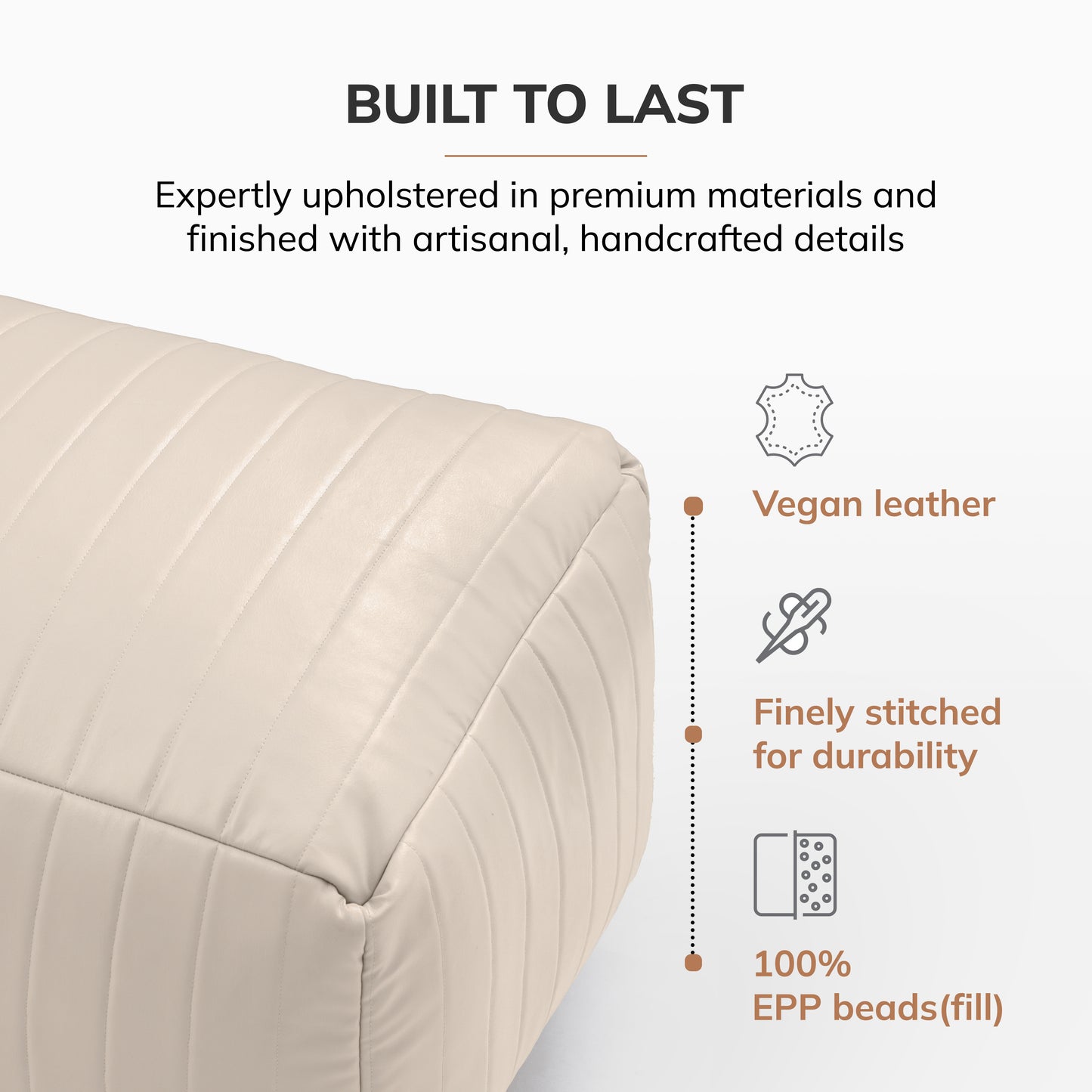 Florence Footrest - Cream