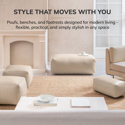 Florence Footrest - Cream