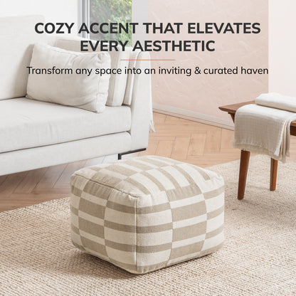 Londontown Pouf - Ivory Natural