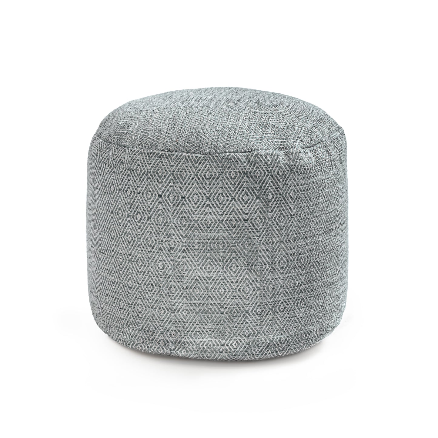 Elkart Pouf - Gray