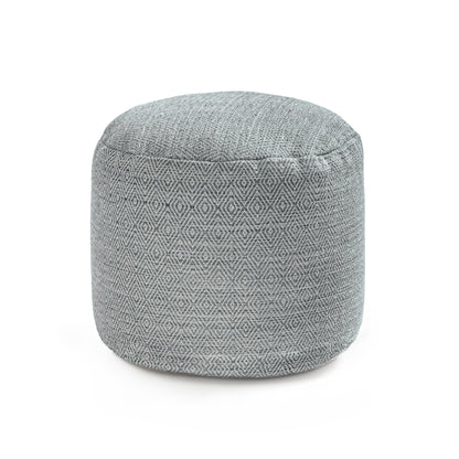 Elkart Pouf - Gray