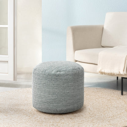 Elkart Pouf - Gray