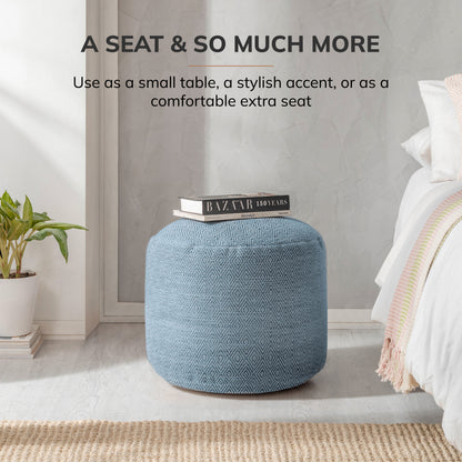Elkart Pouf - Blue