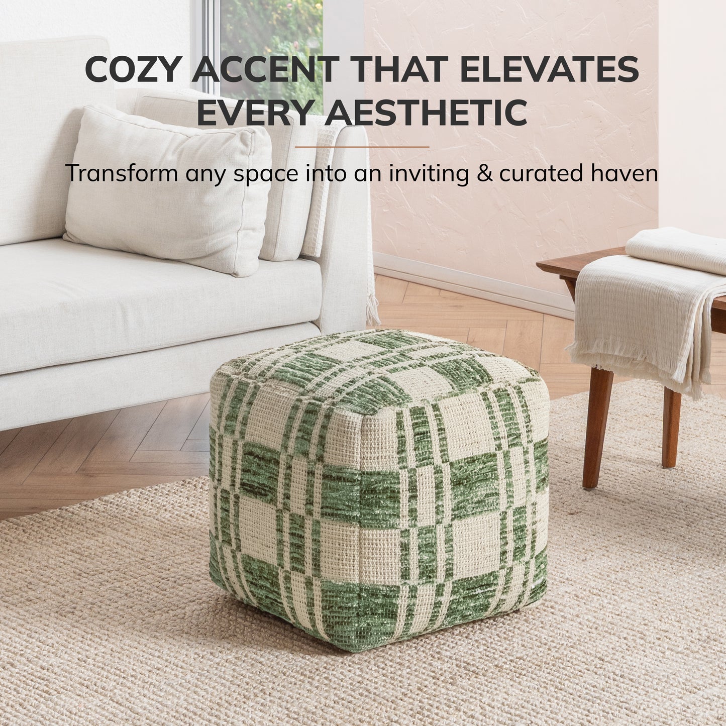 Leone Pouf - Green