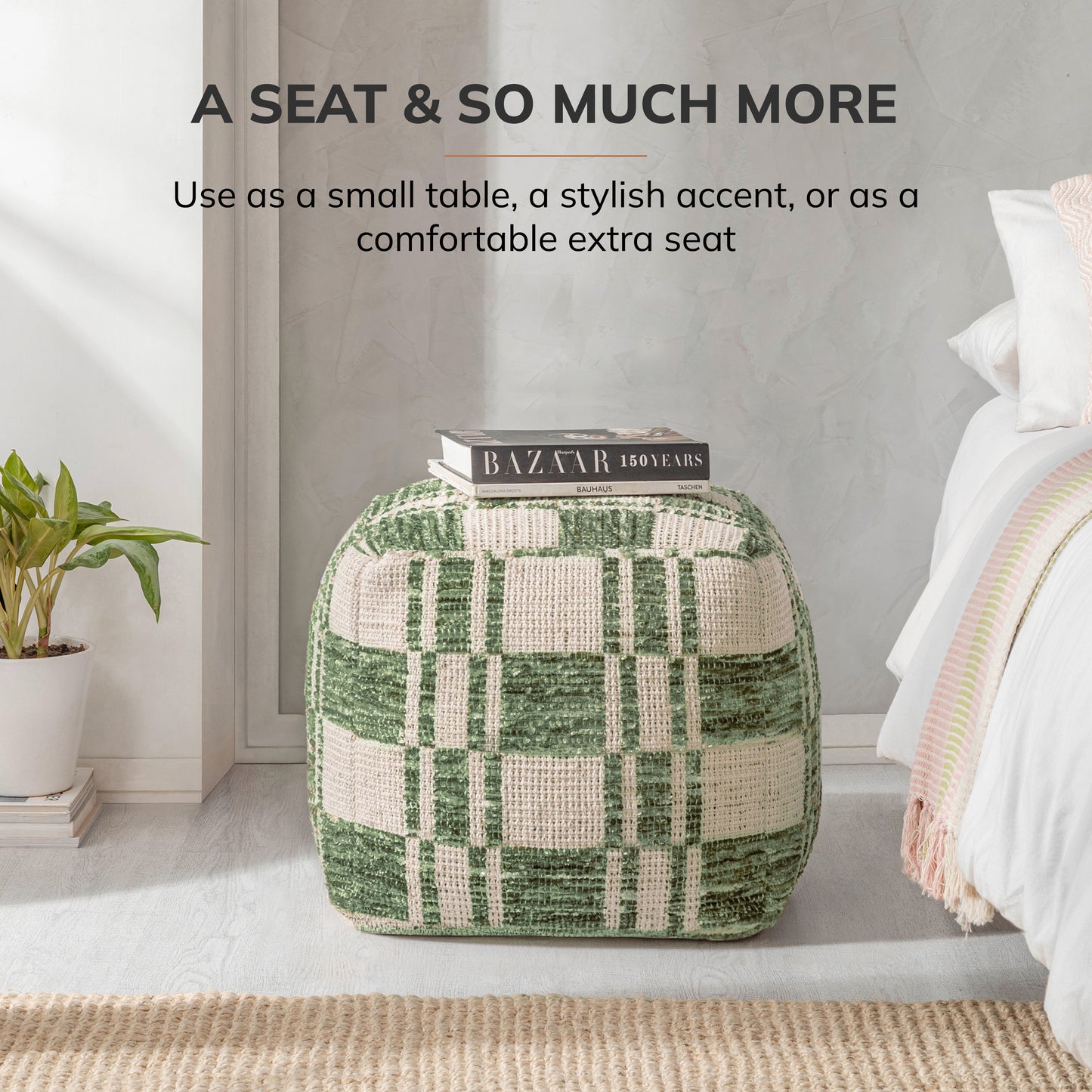 Leone Pouf - Green